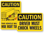 Truck Safety Signs