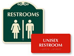 Unisex Restroom Signs