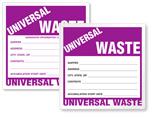 Universal Waste Labels