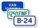 Van Access Signs