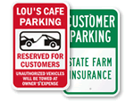 Visitor Parking Signs