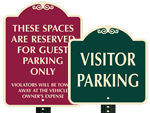 Visitor Parking Signs