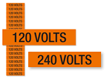 Voltage Marker Labels