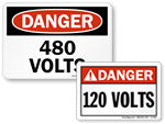 Voltage Rating Labels