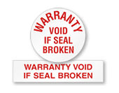 Warranty Labels