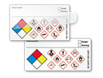 Write On GHS and NFPA Combo Label