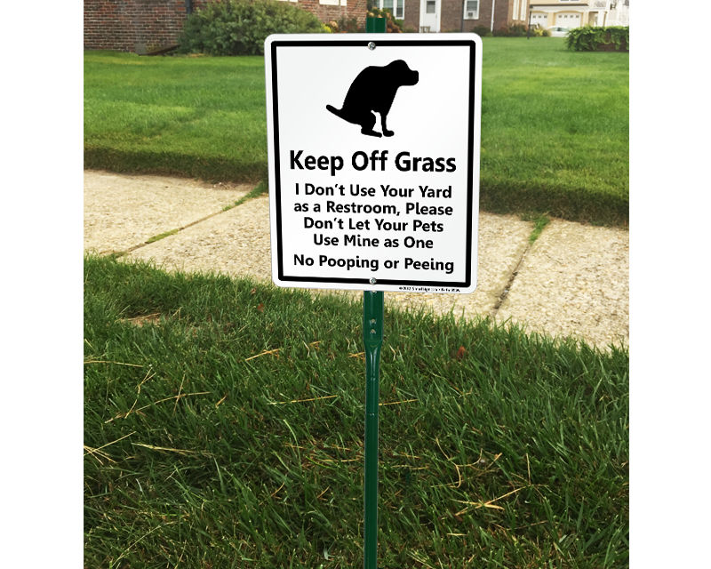LawnBoss® Dog Poop Stake & Kit Signs (from 16)