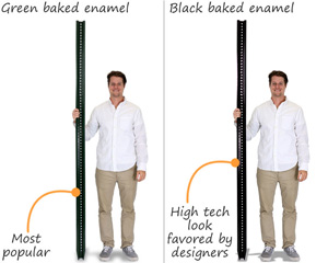 7’ u-channel sign posts