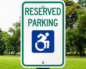 Accessible Parking Signs