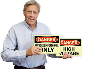 GlowSmart™ Glow-in-the-Dark Signs