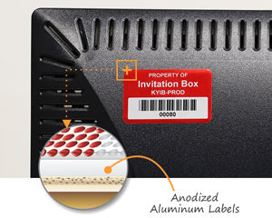 Anodized Aluminum Labels