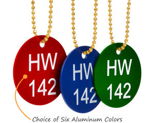 Anodized Aluminum Tags