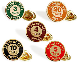 Safety Award Pins