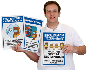 Social Distancing Sign