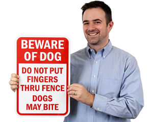 Beware of Dog Signs