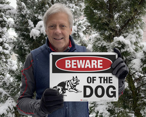 Beware Of Dogs Sign