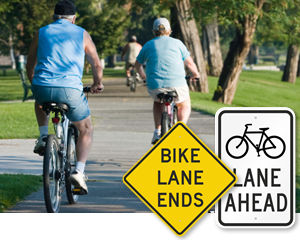 Bike Lane Signs