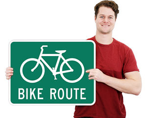 Bike Route Signs