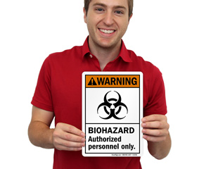 Biohazard Hazmat Stickers