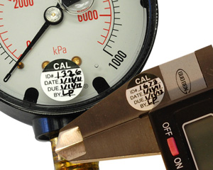 Calibration Label Dots