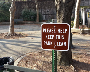 Park Signs