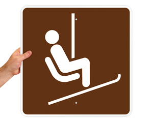 Chairlift Sign