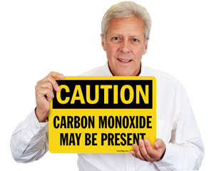 Carbon Monoxide Safety Signs