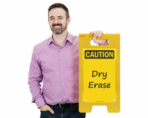 Caution Custom Wet Floor Sign