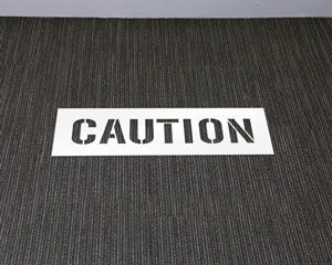 Caution Stencil