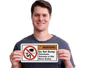 Do Not Dump Label