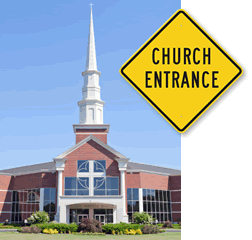 Church Directional Signs