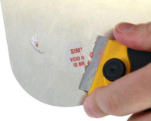 Circular Destructible Labels