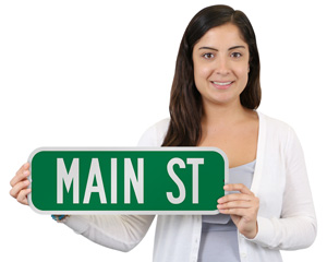 Main Street Signs