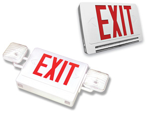 Exit Emergency Lighting Signs
