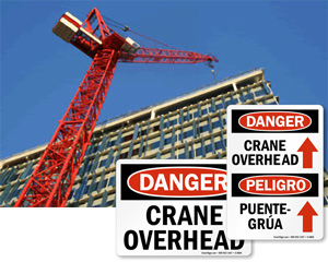 Crane Overhead Signs