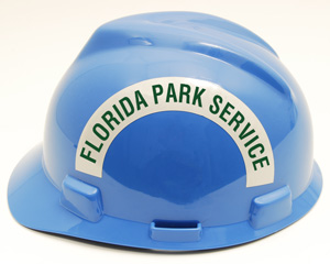 Florida Park Service Hard Hat Sticker