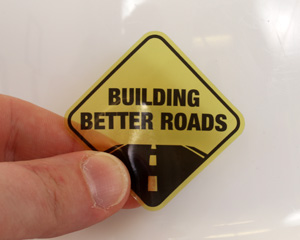 Diamond Shaped Labels