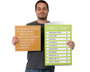 Custom Directory Signs