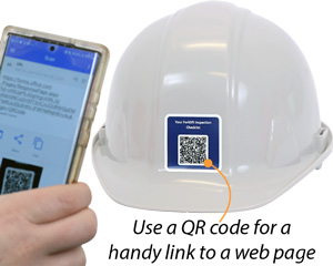 Custom Safety Helmet Stickers