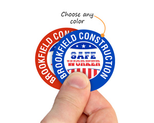 Custom Hard Hat Stickers