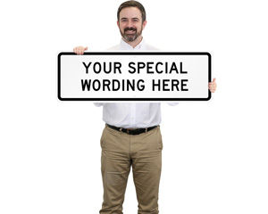 Customized Directional Arrow Signs Template