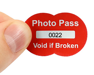 Custom Numbered Security Seal