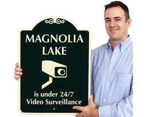 Custom Video Surveillance Notice