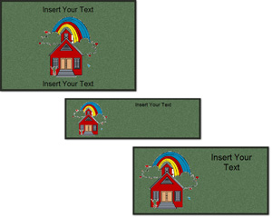 The Rainbow Bunch Mats