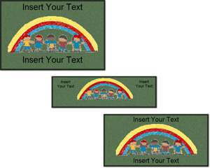 The Rainbow Bunch Mats