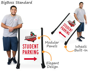 Custom A-Frame Sandwich Board Signs