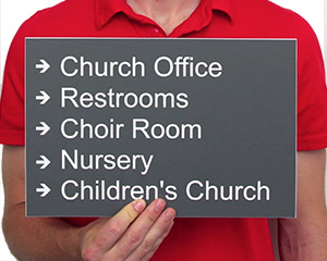 Faculty Office Sign