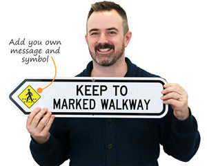 Custom Shaped Arrow Metal Signs