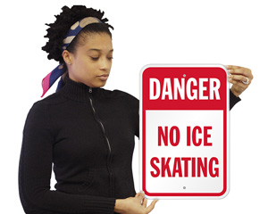 No Skating Sign