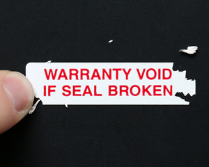 destructible Calibration Label Sequence